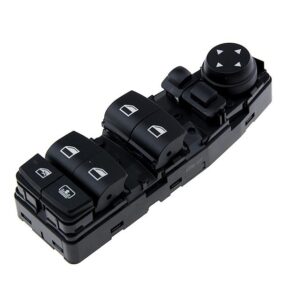 NTY Διακόπτης Παραθύρων Αυτοκινήτου για BMW F10 F11 / F07 6pin Μαύρο Κωδικός: EWS-BM-007