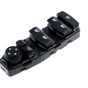 NTY Διακόπτης Παραθύρων Αυτοκινήτου για BMW F10 / X3 F07 / F25 2010+ 6pin Μαύρο Κωδικός: EWS-BM-008