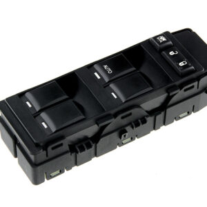 NTY Διακόπτης Παραθύρων Αυτοκινήτου για Dodge Avenger Jeep Grand Cherokee 13pin Μαύρο Κωδικός: EWS-CH-000