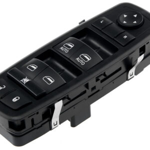 NTY Διακόπτης Παραθύρων Αυτοκινήτου για Dodge Grand Caravan / Chrysler Town Country 2008+ 12pin Μαύρο Κωδικός: EWS-CH-022