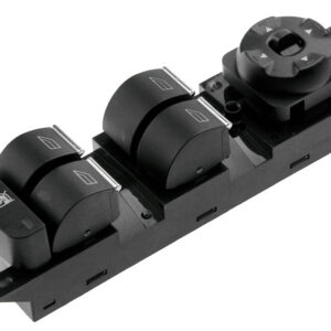 NTY Διακόπτης Παραθύρων Αυτοκινήτου για Ford Galaxy / Mondeo / S-Max 3pin Μαύρο Κωδικός: EWS-FR-012