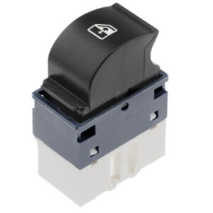 NTY Διακόπτης Παραθύρων Αυτοκινήτου Δεξιός για Fiat Doblo 5pin Μαύρο Κωδικός: EWS-FT-003