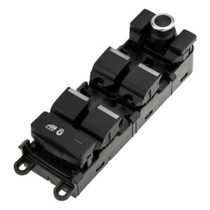 NTY Διακόπτης Παραθύρων Αυτοκινήτου για Land Rover Range Rover Evoque / Range Rover Μαύρο Κωδικός: EWS-LR-005