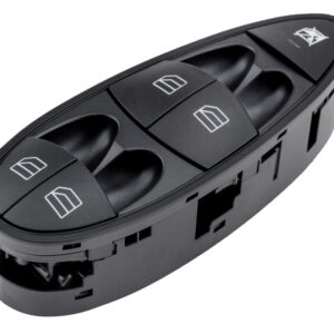 NTY Διακόπτης Παραθύρων Αυτοκινήτου για Mercedes-Benz E Class W211 3pin Μαύρο Κωδικός: EWS-ME-021