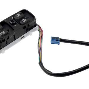 NTY Διακόπτης Παραθύρων Αυτοκινήτου για Mercedes W203 2000-2007 Μαύρο Κωδικός: EWS-ME-023