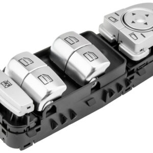 NTY Διακόπτης Παραθύρων Αυτοκινήτου για Mercedes-Benz C Class W205 - W253 3pin Ασημί Κωδικός: EWS-ME-026