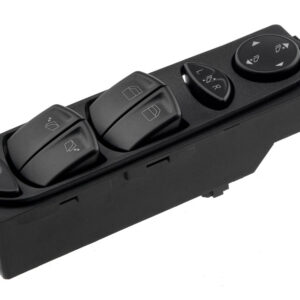 NTY Διακόπτης Παραθύρων Αυτοκινήτου για Mercedes-Benz Viano / Vito W639 04 Μαύρο Κωδικός: EWS-ME-030