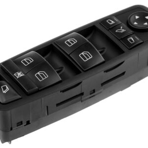 NTY Διακόπτης Παραθύρων Αυτοκινήτου για Mercedes-Benz GL Class X164 2006 / R W251 2006 3pin Μαύρο Κωδικός: EWS-ME-039