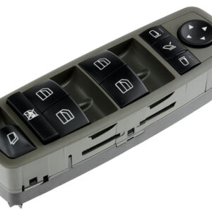 NTY Διακόπτης Παραθύρων Αυτοκινήτου για Mercedes-Benz GL Class X164 2006+ / R W251 2006+ 3pin Καφέ Κωδικός: EWS-ME-040