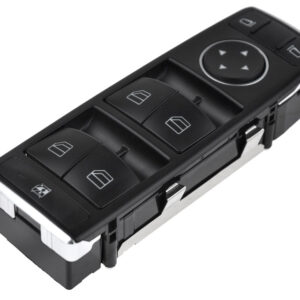NTY Διακόπτης Παραθύρων Αυτοκινήτου για Mercedes-Benz A Class W176 12 / B Class W246 11 / GLA X156 13 3pin Μαύρο Κωδικός: EWS-ME-054