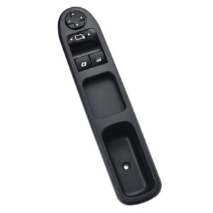 NTY Διακόπτης Παραθύρων Αυτοκινήτου για Peugeot 207 2006-2015 13pin Μαύρο Κωδικός: EWS-PE-001