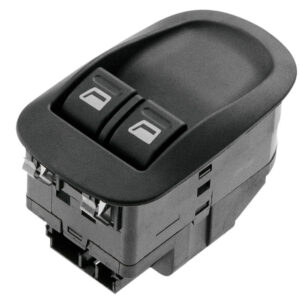 NTY Διακόπτης Παραθύρων Αυτοκινήτου για Peugeot 206 6pin Μαύρο Κωδικός: EWS-PE-008
