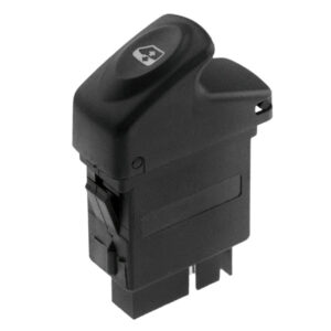 NTY Διακόπτης Παραθύρων Αυτοκινήτου για Renault Kangoo 5pin Μαύρο Κωδικός: EWS-RE-009