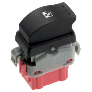 NTY Διακόπτης Παραθύρων Αυτοκινήτου για Renault Master 2010 6pin Μαύρο Κωδικός: EWS-RE-014