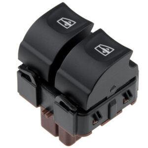 NTY Διακόπτης Παραθύρων Αυτοκινήτου για Renault Captur / Clio 7pin Μαύρο Κωδικός: EWS-RE-026