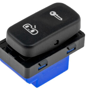 NTY Διακόπτης Κλειδώματος Πόρτας Αυτοκινήτου για Skoda Octavia 2004+ Μαύρο Κωδικός: EWS-SK-018