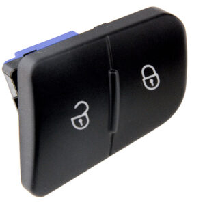 NTY Διακόπτης Κλειδώματος Πόρτας Αυτοκινήτου για Volkswagen Passat 2006-2011 4pin Μαύρο Κωδικός: EWS-VW-009