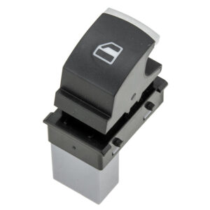 NTY Διακόπτης Παραθύρων Αυτοκινήτου για Seat Alhambra Volkswagen Caddy / Golf / Passat / Tiguan / Touareg 4pin Μαύρο Κωδικός: EWS-VW-033