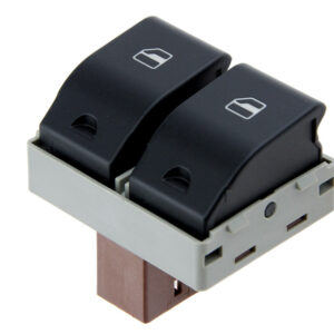 NTY Διακόπτης Παραθύρων Αυτοκινήτου για Seat Cordoba / Ibiza Volkswagen Fox / Polo Μαύρο Κωδικός: EWS-VW-071