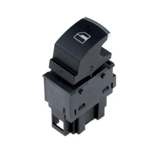 NTY Διακόπτης Παραθύρων Αυτοκινήτου για Volkswagen Polo 2009+ 7pin Μαύρο Κωδικός: EWS-VW-072