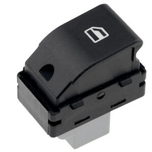 NTY Διακόπτης Παραθύρων Αυτοκινήτου για Seat Cordoba / Ibiza Volkswagen Fox 4pin Μαύρο Κωδικός: EWS-VW-090