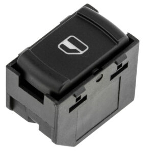 NTY Διακόπτης Παραθύρων Αυτοκινήτου για Volkswagen Bora / Golf / Passat 4pin Μαύρο Κωδικός: EWS-VW-120