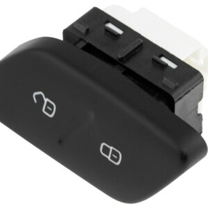 NTY Διακόπτης Κλειδώματος Πόρτας Αυτοκινήτου για Volkswagen Polo 2009+ Μαύρο Κωδικός: EWS-VW-126