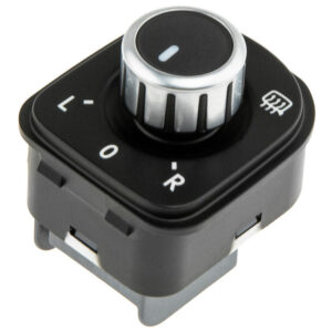 NTY Διακόπτης Καθρεφτών Αυτοκινήτου για Seat Alhambra Volkswagen CC / Eos / Golf / Passat Ασημί Κωδικός: EWS-VW-134