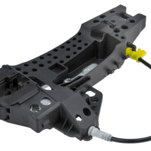 NTY Μηχανισμός Πόρτας Μηχανισμός για Εσωτερικό Χερούλι με τοποθέτηση Εμπρός Δεξιά Audi A1 / A4 / A5 / A6 / A7 / A8 / Q5 2008-2012 EZC-AU-122