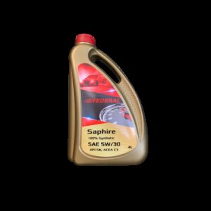 Federal Saphire Συνθετικό Λάδι Αυτοκινήτου 5W-30 4lt