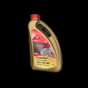 Federal Saphire Συνθετικό Λάδι Αυτοκινήτου 5W-40 4lt