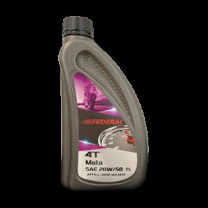 Federal Moto 4T 20W-50 Λάδι Μοτοσυκλέτας για Τετράχρονους Κινητήρες 1lt