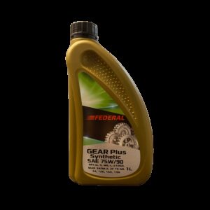 Federal Βαλβολίνη για Σασμάν Αυτοκινήτου Gear Plus 75W-90 1lt