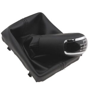 NTY Πόμολο 6 Ταχυτήτων με Φούσκα για Audi A4 / A5 / Q5 2008+ Μαύρο Κωδικός: GZB-AU-005