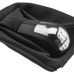 NTY Πόμολο 5 Ταχυτήτων για Skoda Octavia II 2004 Μαύρο Κωδικός: GZB-SK-006