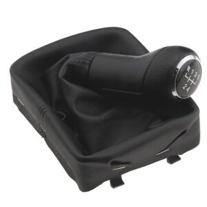 NTY Πόμολο 5 Ταχυτήτων για Volkswagen Polo 2001-2010 Μαύρο Κωδικός: GZB-VW-009