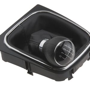 NTY Πόμολο 6 Ταχυτήτων με Φούσκα για Volkswagen Golf V 03/Golf VI 08/Golf Plus 05/Jetta 06 Μαύρο Κωδικός: GZB-VW-011