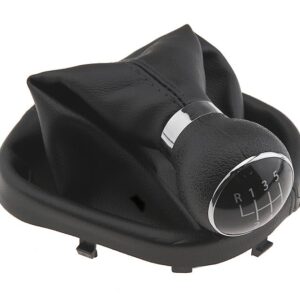 NTY Πόμολο 6 Ταχυτήτων με Φούσκα για Volkswagen Caddy / Touran 2003-2011 Μαύρο Κωδικός: GZB-VW-012