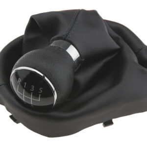 NTY Πόμολο 5 Ταχυτήτων με Φούσκα για Volkswagen Caddy 2004-2010 / Touran 2003-2011 Μαύρο Κωδικός: GZB-VW-013