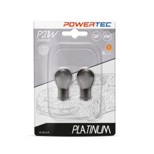 M-Tech Λάμπες Αυτοκινήτου & Μοτοσυκλέτας Powertec Platinum P21W-BA15S-1156 12V 21W 2τμχ