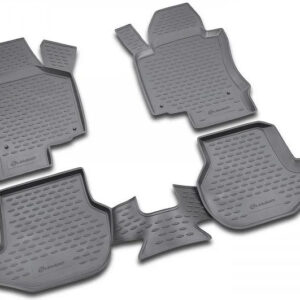 ΠΑΤΑΚΙΑ ΣΕ ΣΚΑΦΗ TPE ΛΑΣΤΙΧΟ ΓΙΑ VW EOS 06/2006-2015  ΣΕ ΜΑΥΡΟ ΧΡΩΜΑ NOVLINE - 4 ΤΕΜ.