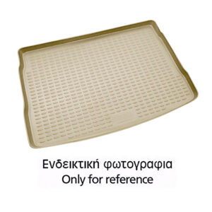 Novline Πατάκι Πορτμπαγκάζ Τύπου Σκαφάκι για Peugeot 407 2004-2011 Μπεζ Κωδικός: NLC.38.04.B12B