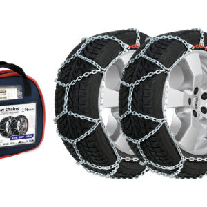 AMiO Αντιολισθητικές Αλυσίδες Πάχους 16mm Αυτοκινήτου 4x4 2τμχ Κωδικός: 02123