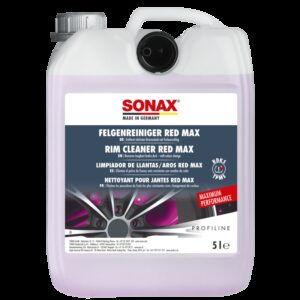 Sonax Rim Cleaner Red Max Υγρό Καθαρισμού για Ζάντες Αυτοκινήτου 5LΚωδικός: 02315050