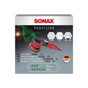 Sonax Profiline Σφουγγάρι Γυαλίσματος Μεσαίο Πράσινο Έκκεντρους 140mm