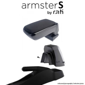 Rati Armster Τεμπέλης Αυτοκινήτου Υφασμάτινος Universal σε Μαύρο Χρώμα Κωδικός: C05447A