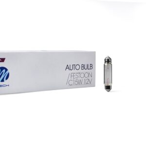 M-Tech Λάμπες Αυτοκινήτου Αλογόνου 12V 15W 10τμχ