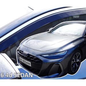 Heko Σετ Ανεμοθραύστες Αυτοκινήτου Μπροστινοί Σκούρο Φιμέ για Audi A6 2025+ 2τμχ Κωδικός: 10292