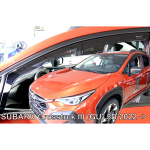 Heko Σετ Ανεμοθραύστες Αυτοκινήτου Μπροστινοί Σκούρο Φιμέ για Subaru Crosstrek 2022+ 2τμχ Κωδικός: 28533