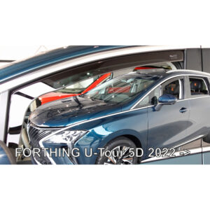 Heko Σετ Ανεμοθραύστες Αυτοκινήτου Μπροστινοί Σκούρο Φιμέ για 2022+ 2τμχ Κωδικός: 29106